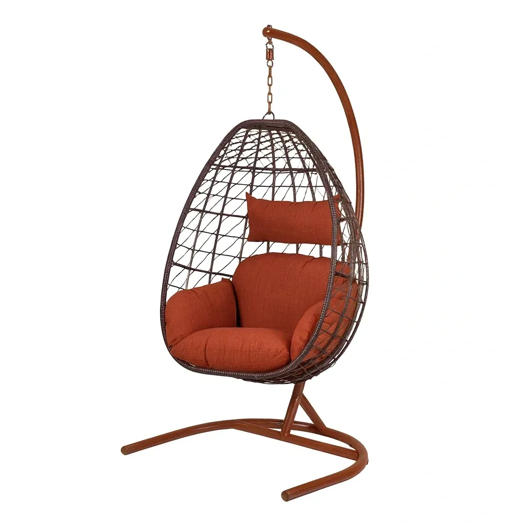 Fauteuil suspendu en forme d'œuf - homesprigs