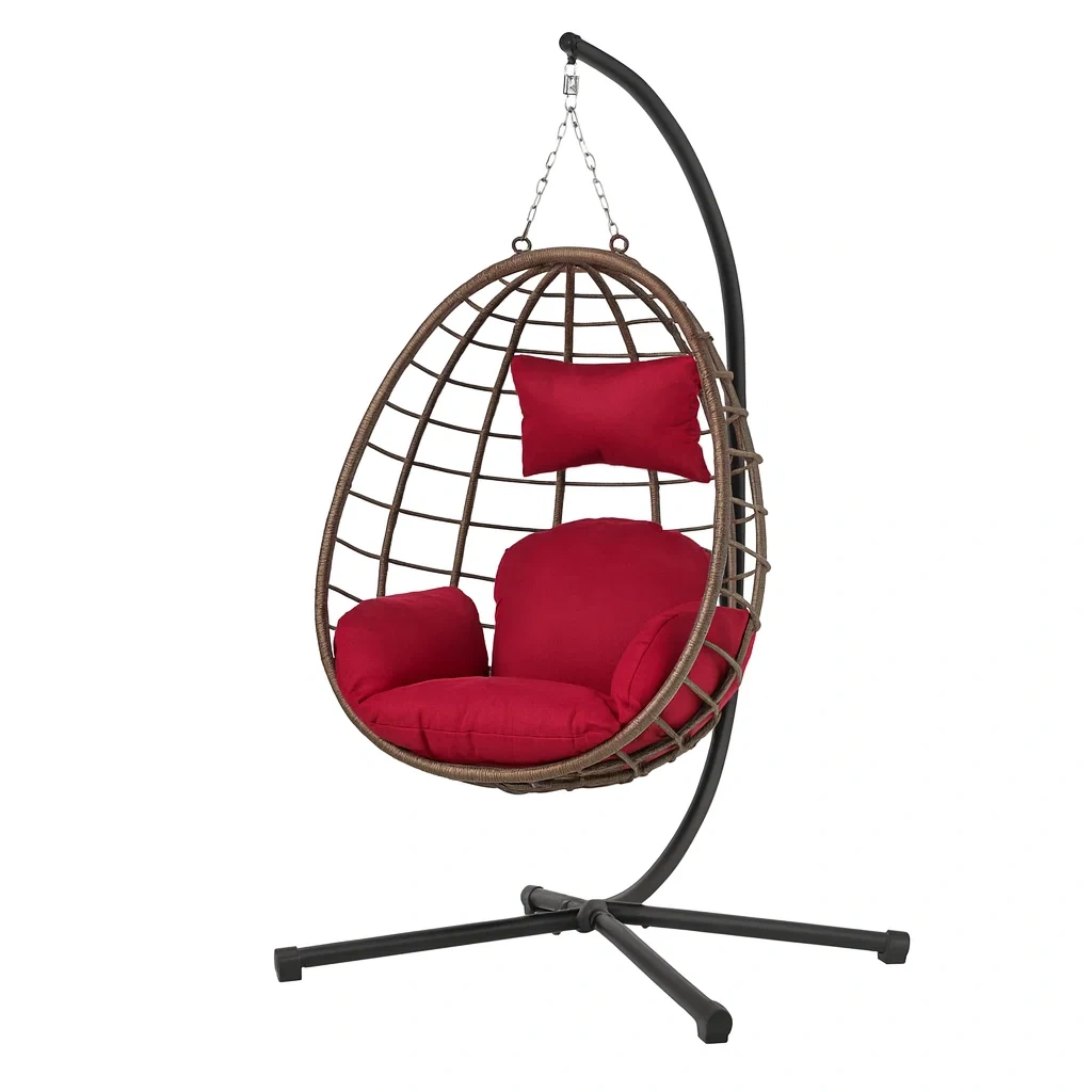 Fauteuil suspendu en forme d'œuf - homesprigs