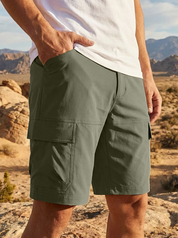 Men's Outdoor Casual Multi-Pocket Shorts