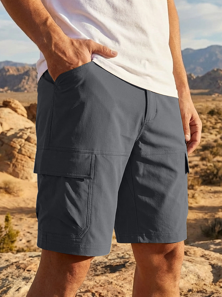 Men's Outdoor Casual Multi-Pocket Shorts