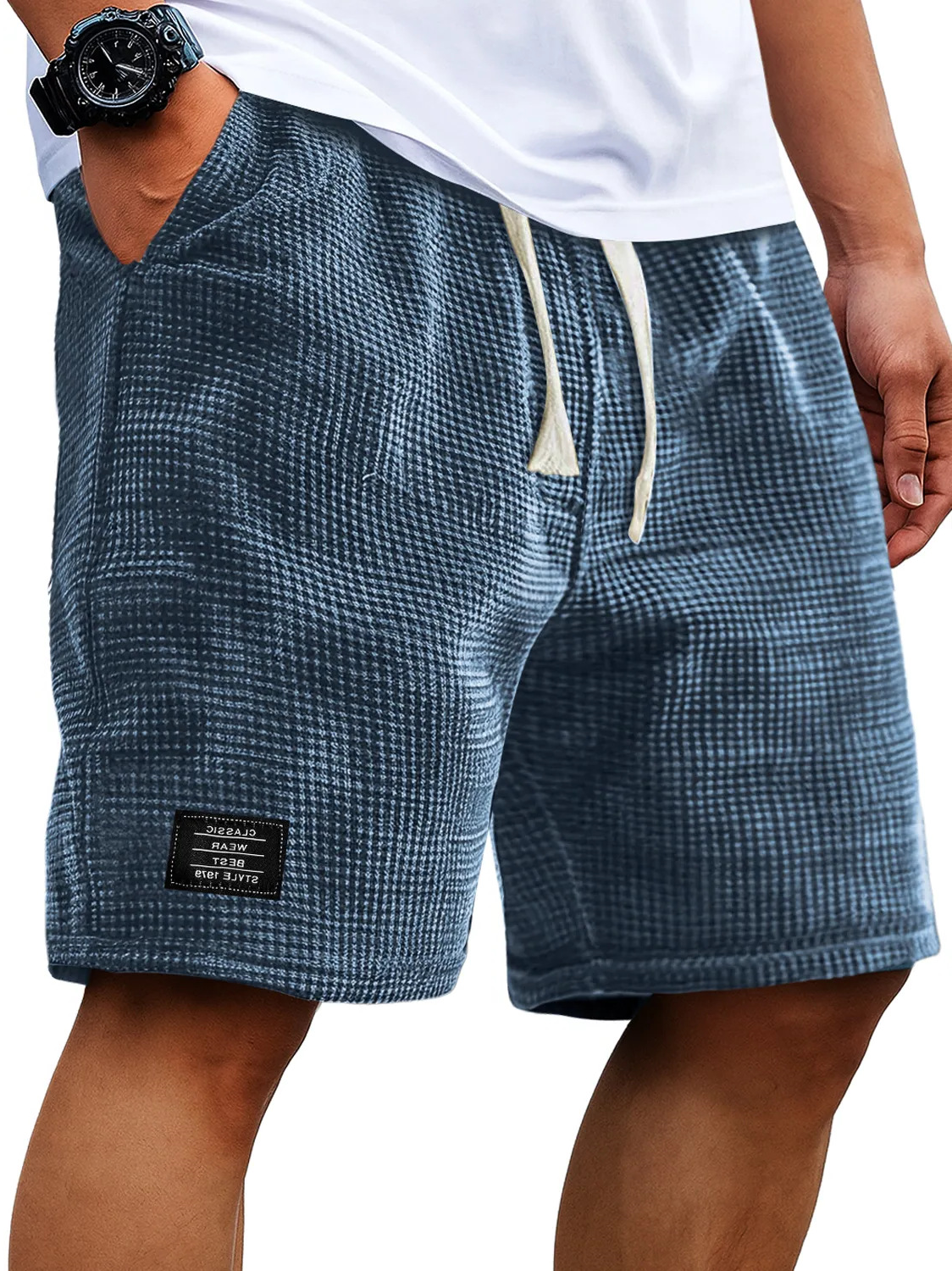 Men's Waffle Knit Shorts