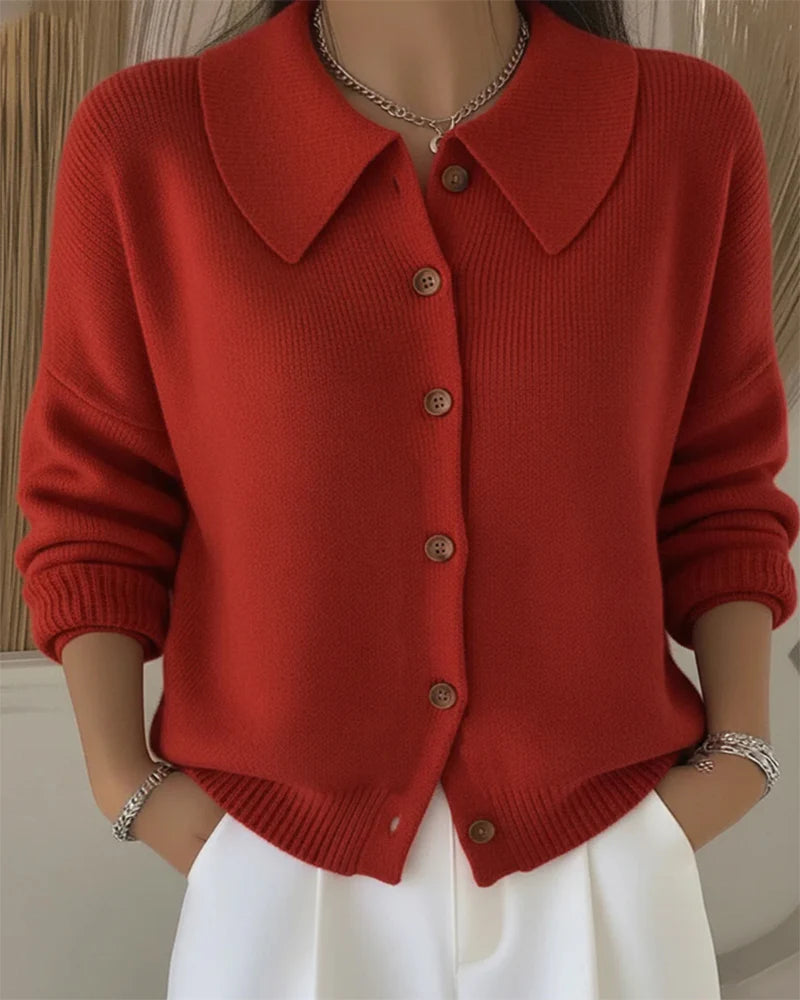 Miora™ | Cozy Long Sleeve Cardigan