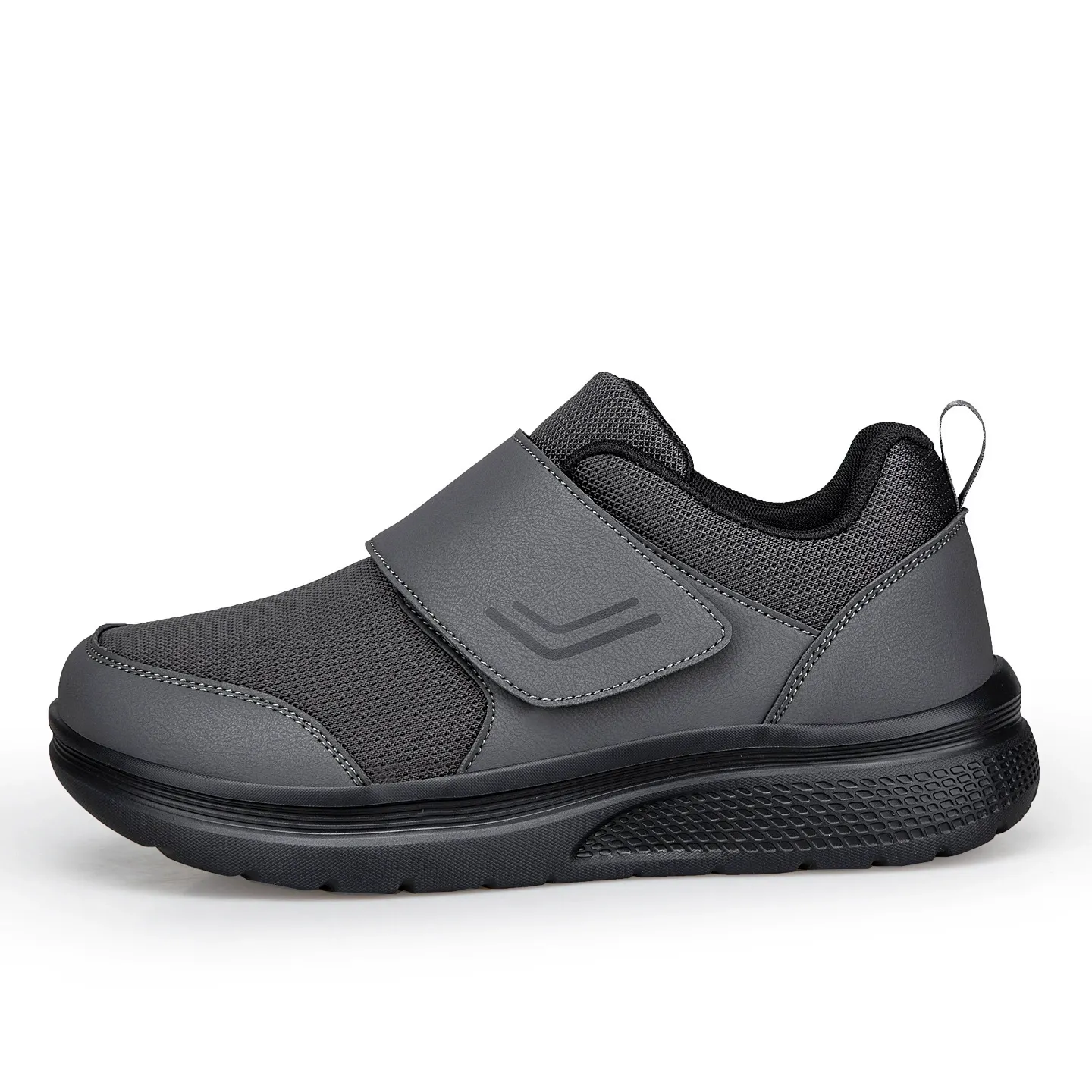Maivage® Men’s Easy On‑Off Orthopedic Walking Shoes | Adjustable Hook‑and‑Loop Strap Sneakers
