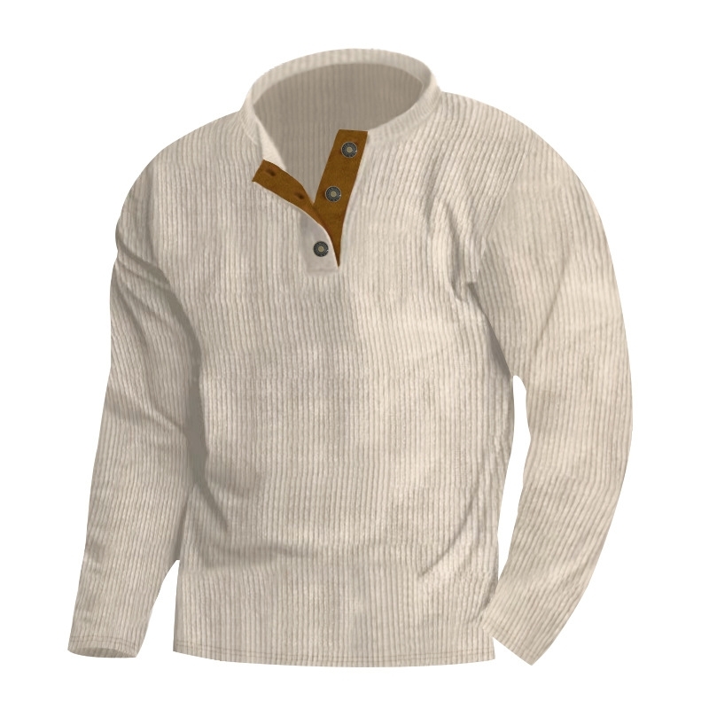 Men's Outdoor Casual Stand Collar Long Sleeve Sweatshirt