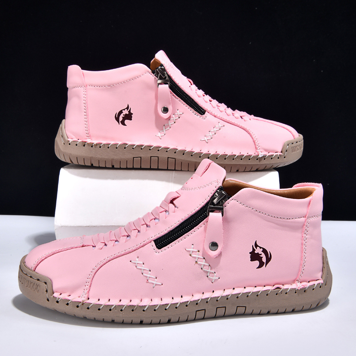 [Copier]⏰Offre limitée dans le temps : 60 % de réduction sur les mocassins de conduite en cuir de vachette premium à enfiler avec fermeture éclair latérale