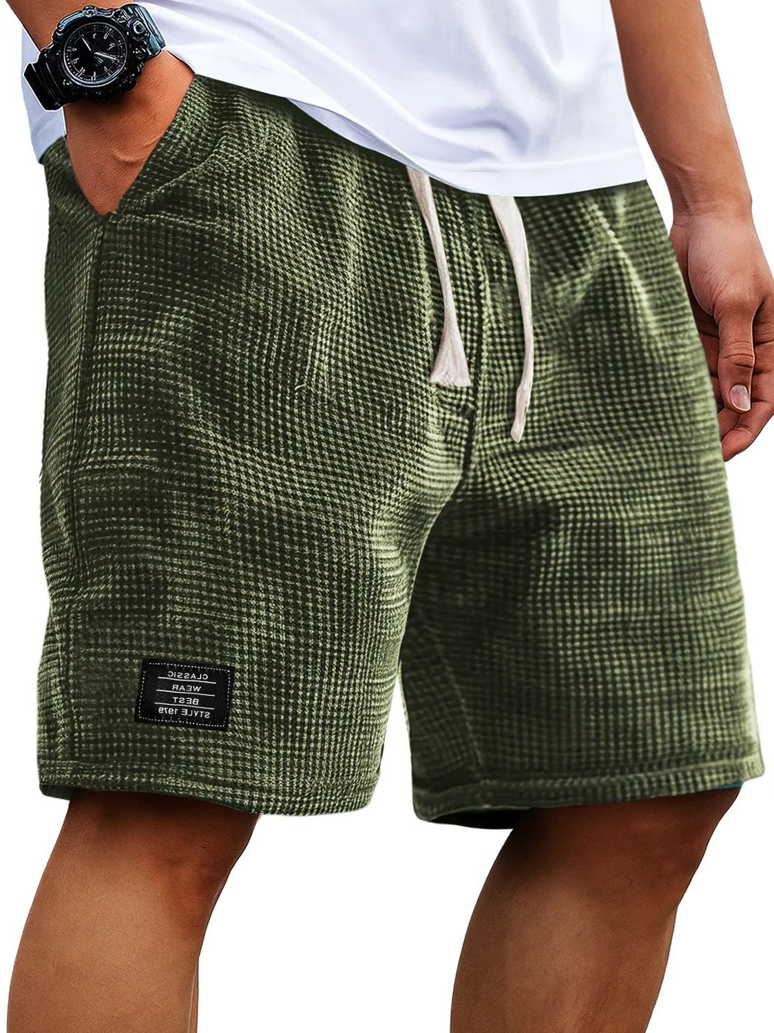 Men's Waffle Knit Shorts