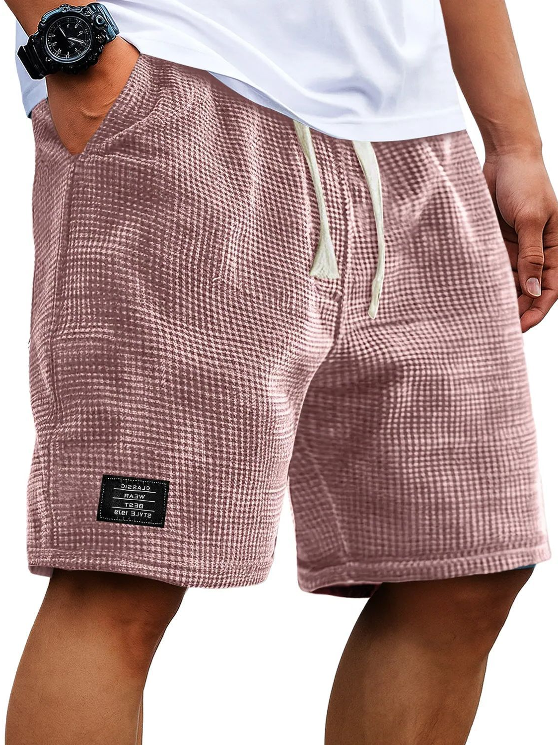 Men's Waffle Knit Shorts
