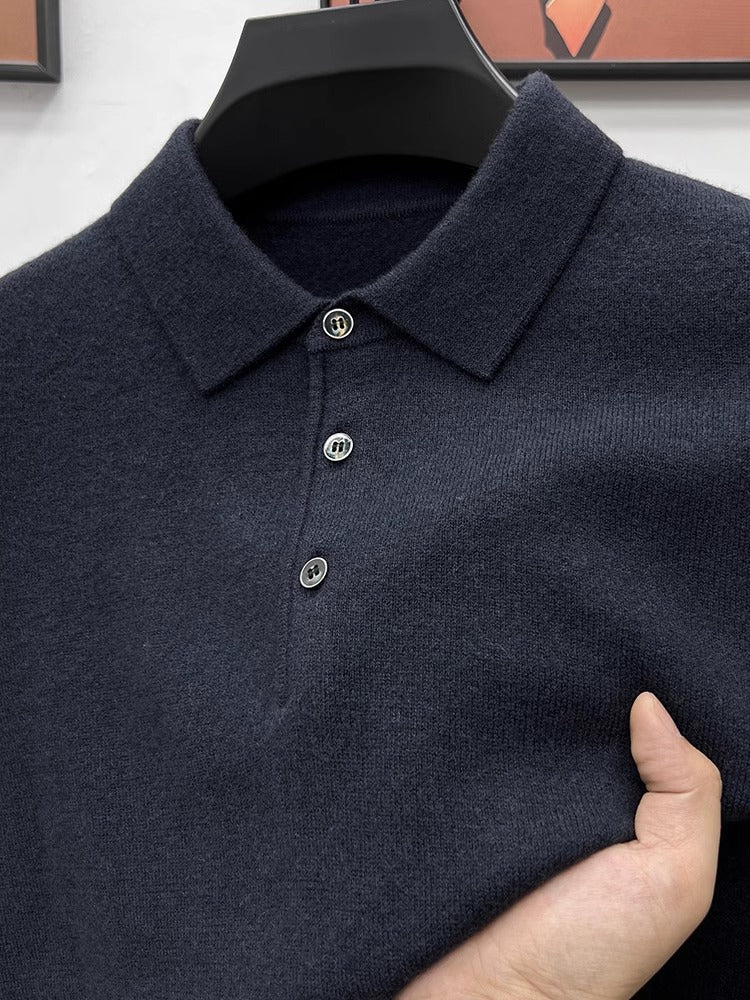 2025 Men's business casual high-end cashmere sweater