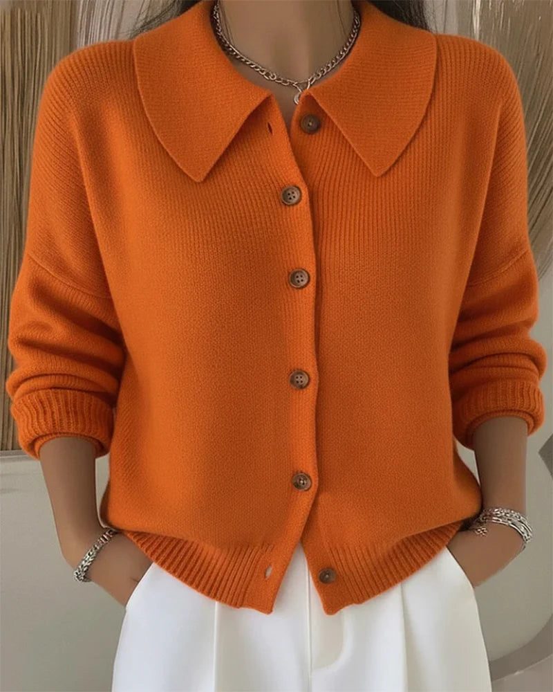 Miora™ | Cozy Long Sleeve Cardigan