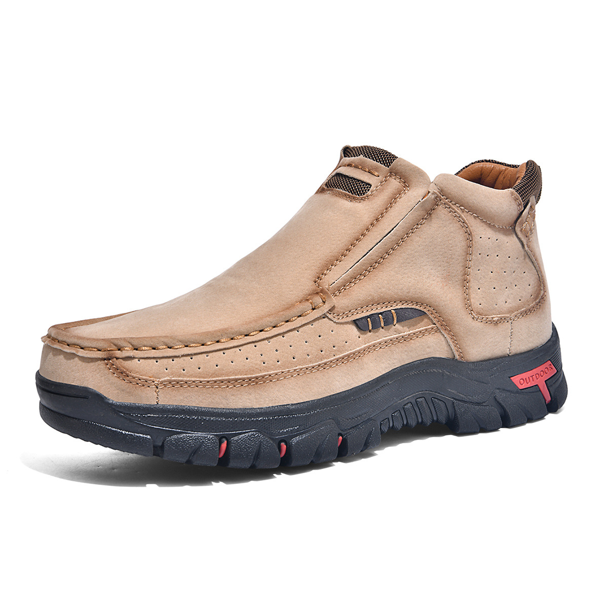 BIG SALE! Men's Leather Chukka Boots – Comfortable Wide Fit for Everyday Wear