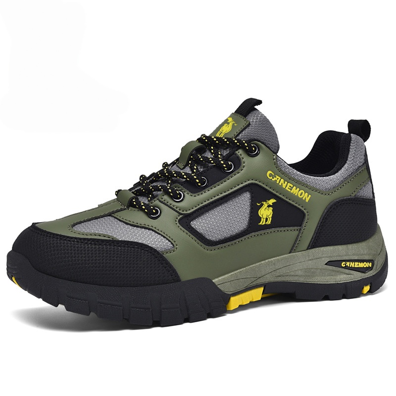 (👨‍⚕️APMA Certification)Men's Waterproof Breathable Lightweight Orthopedic Hiking Shoes for Plantar Fasciitis