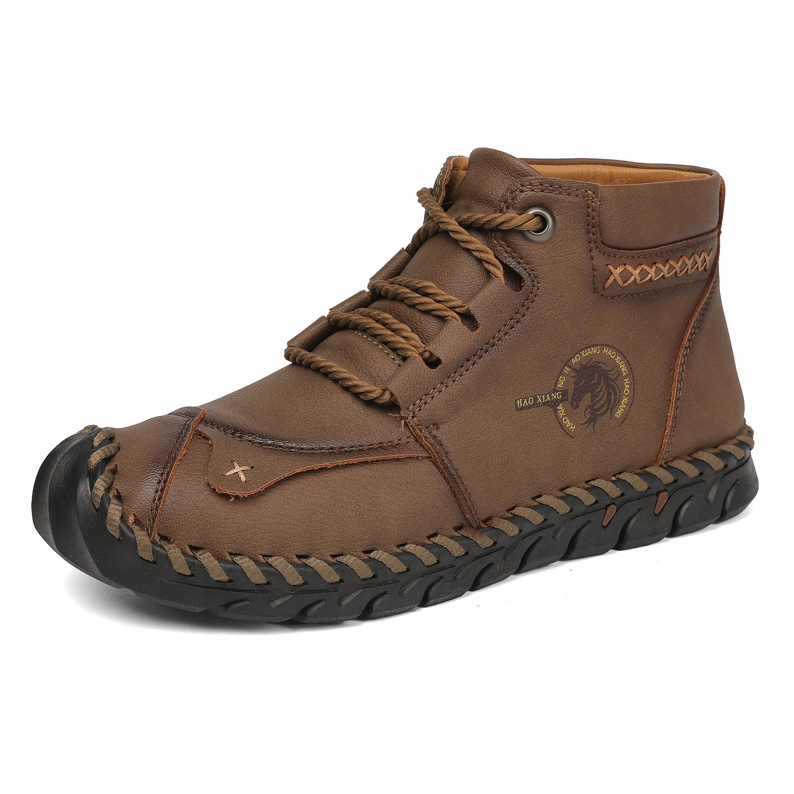 Outdoor Orthopedic Casual Leather Boots - Comfortable for Walking & Driving
