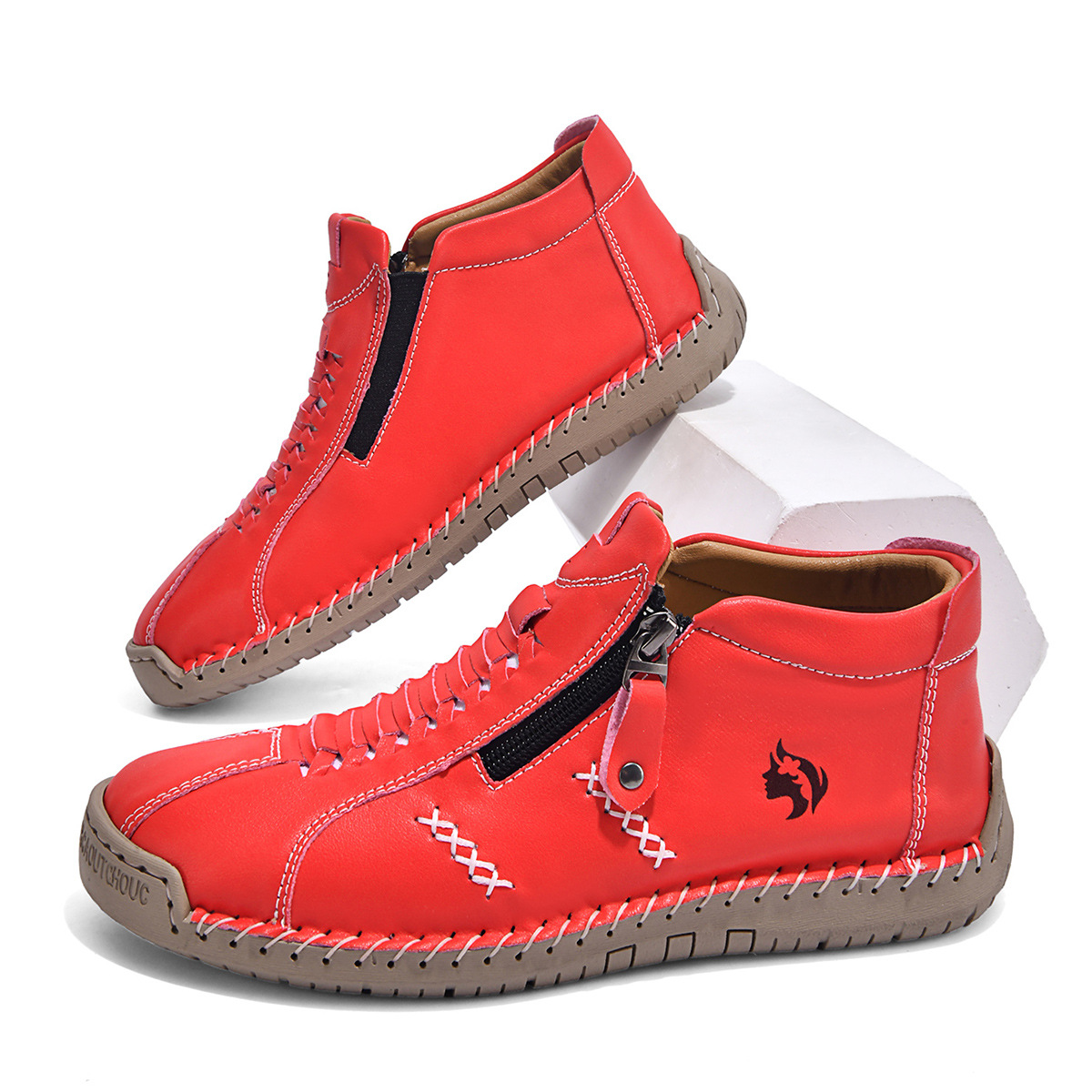 [Copier]⏰Offre limitée dans le temps : 60 % de réduction sur les mocassins de conduite en cuir de vachette premium à enfiler avec fermeture éclair latérale
