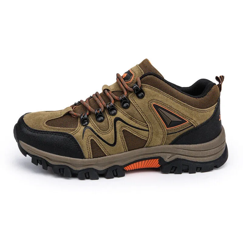 (👨‍⚕️APMA Certification)Men's Waterproof Breathable Lightweight Orthopedic Hiking Shoes for Plantar Fasciitis