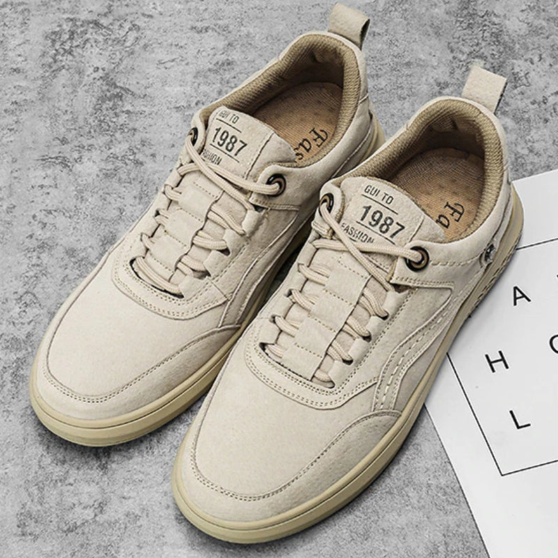 ⏰Promotion 60% OFF-Breathable soft frosted leather men's   shoes