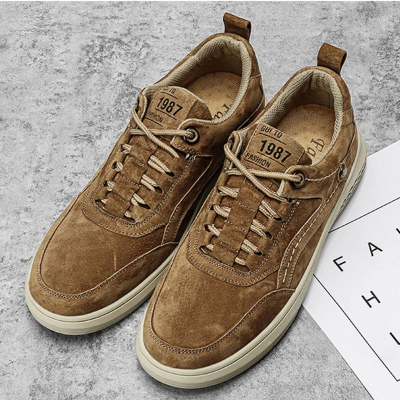 ⏰Promotion 60% OFF-Breathable soft frosted leather men's   shoes