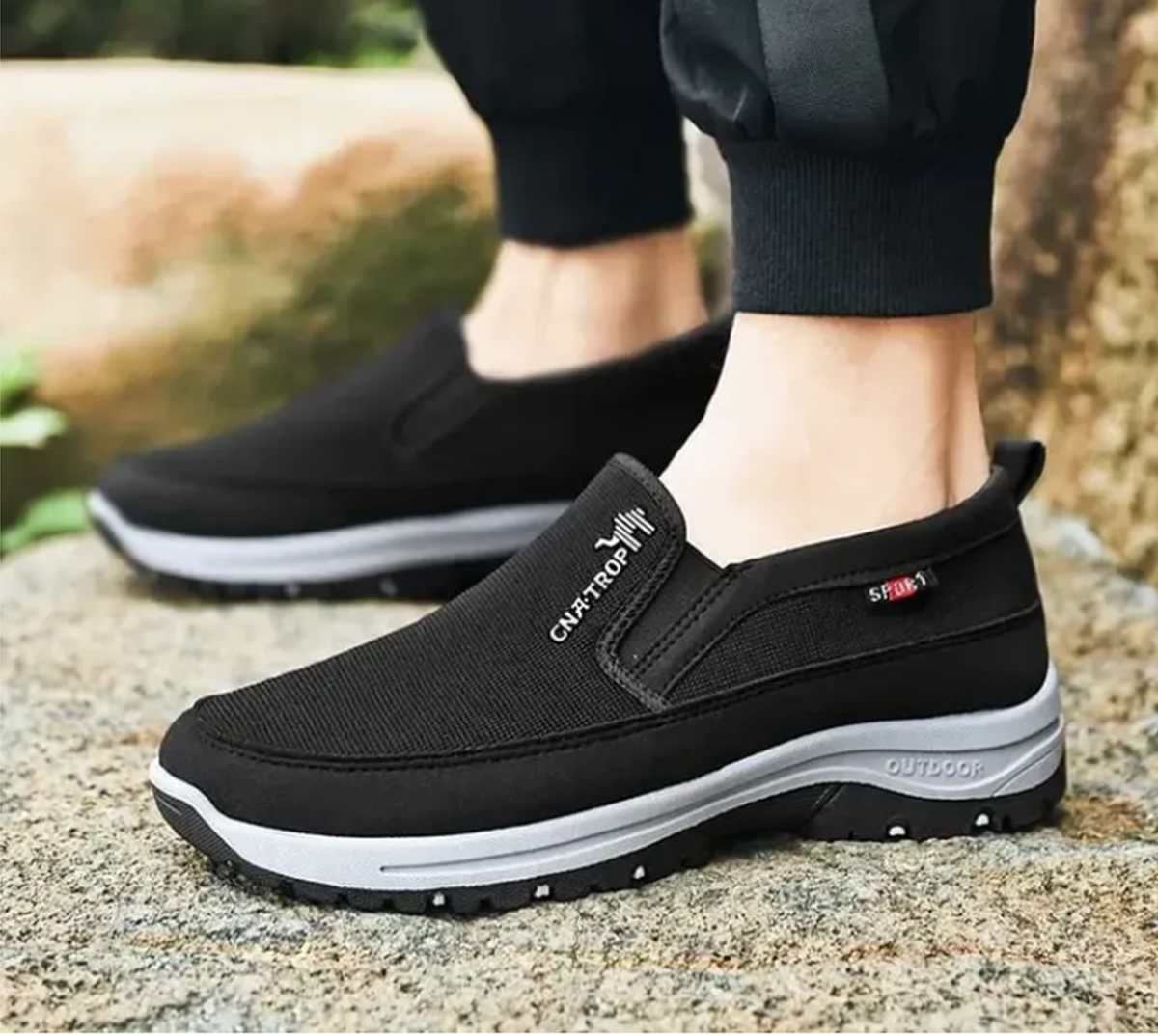 🔥LAST DAY 70% OFF🔥Men's Arch Support & Breathable and Light & Non-Slip Shoes - Proven Plantar Fasciitis, Foot and Heel Pain Relief