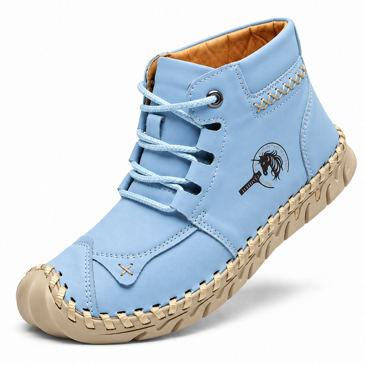Outdoor Orthopedic Casual Leather Boots - Comfortable for Walking & Driving