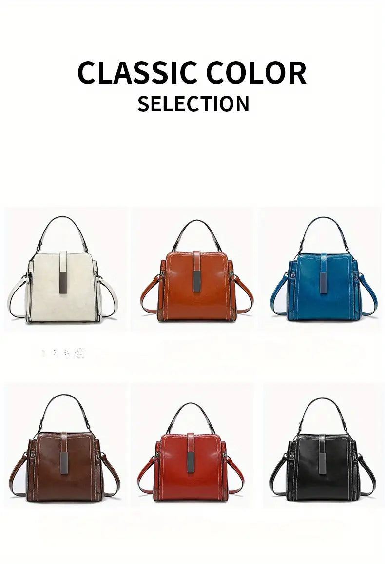 Sac bandoulière rétro avec bandoulière réglable
