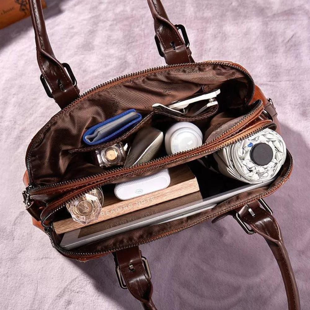 Silke™ | Luxe Vegan Leather Shoulder Bag