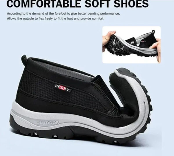 🔥LAST DAY 70% OFF🔥Men's Arch Support & Breathable and Light & Non-Slip Shoes - Proven Plantar Fasciitis, Foot and Heel Pain Relief