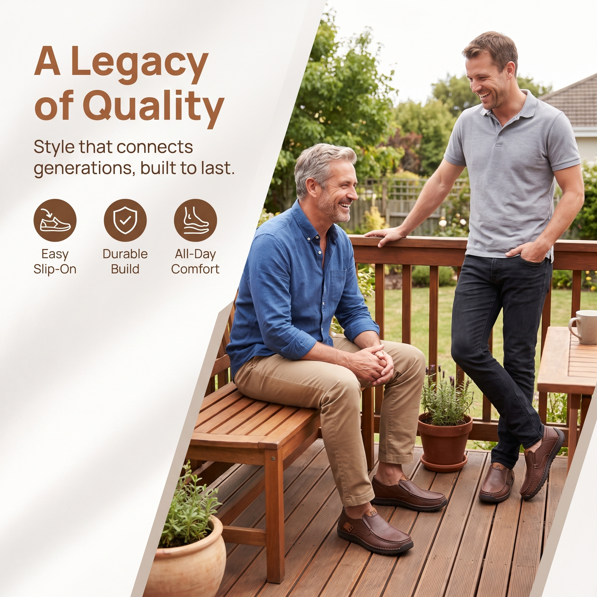 ⏰Last Day! 45% OFF  🔥Maivage®Men’s Slip‑On Leather Loafers