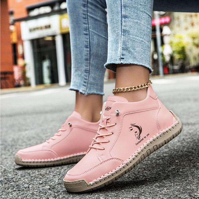 🎉Women's Non-slip Leather Orthopedic Shoes