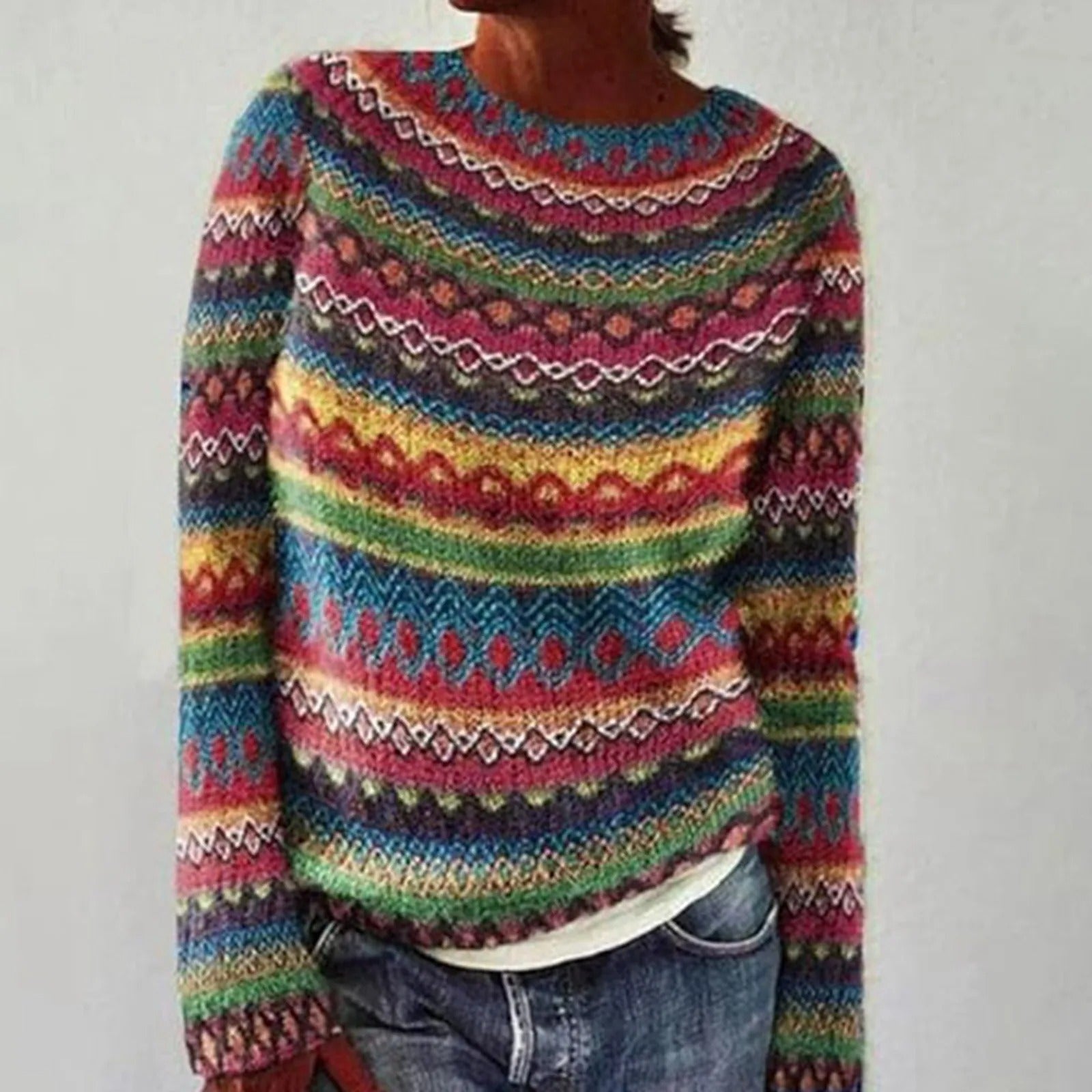 Margaret™ | Nordic-Inspired Knit Sweater