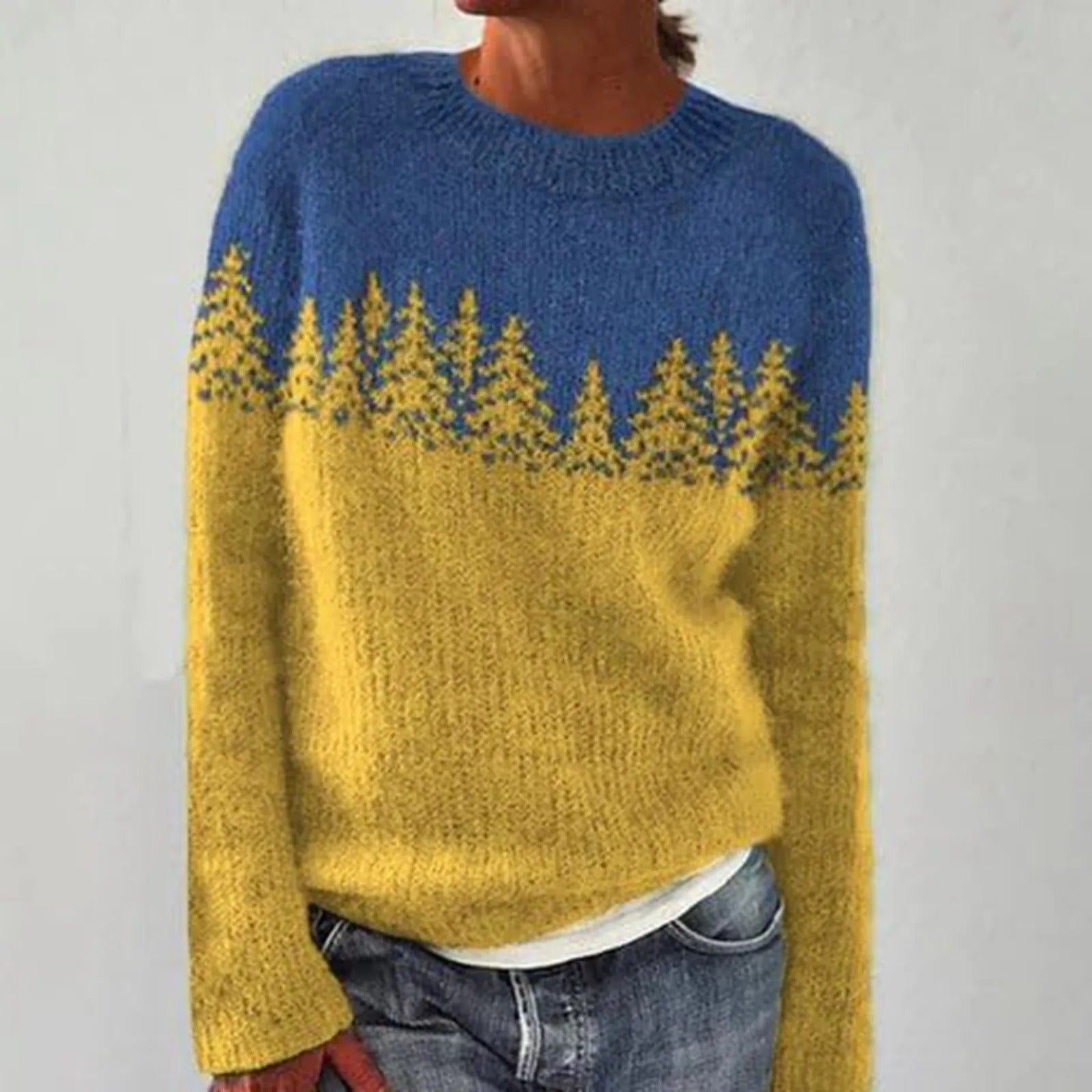Brenda™ | Retro Pine Ridge Sweater