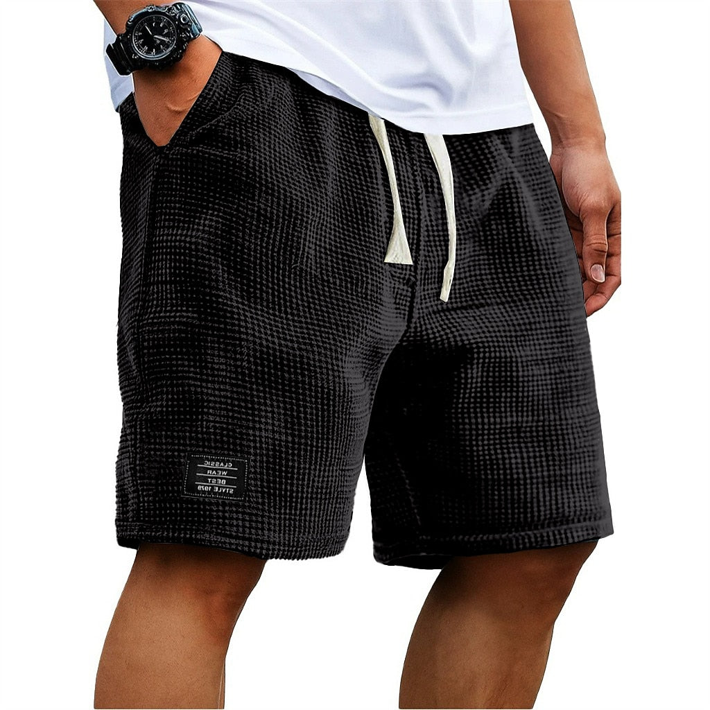 Men's Waffle Knit Shorts