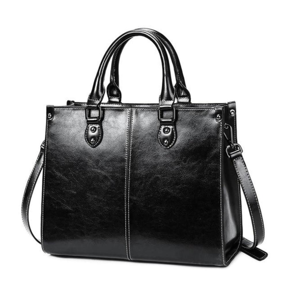 Grace™ | Classic Leather Finish Tote Bag