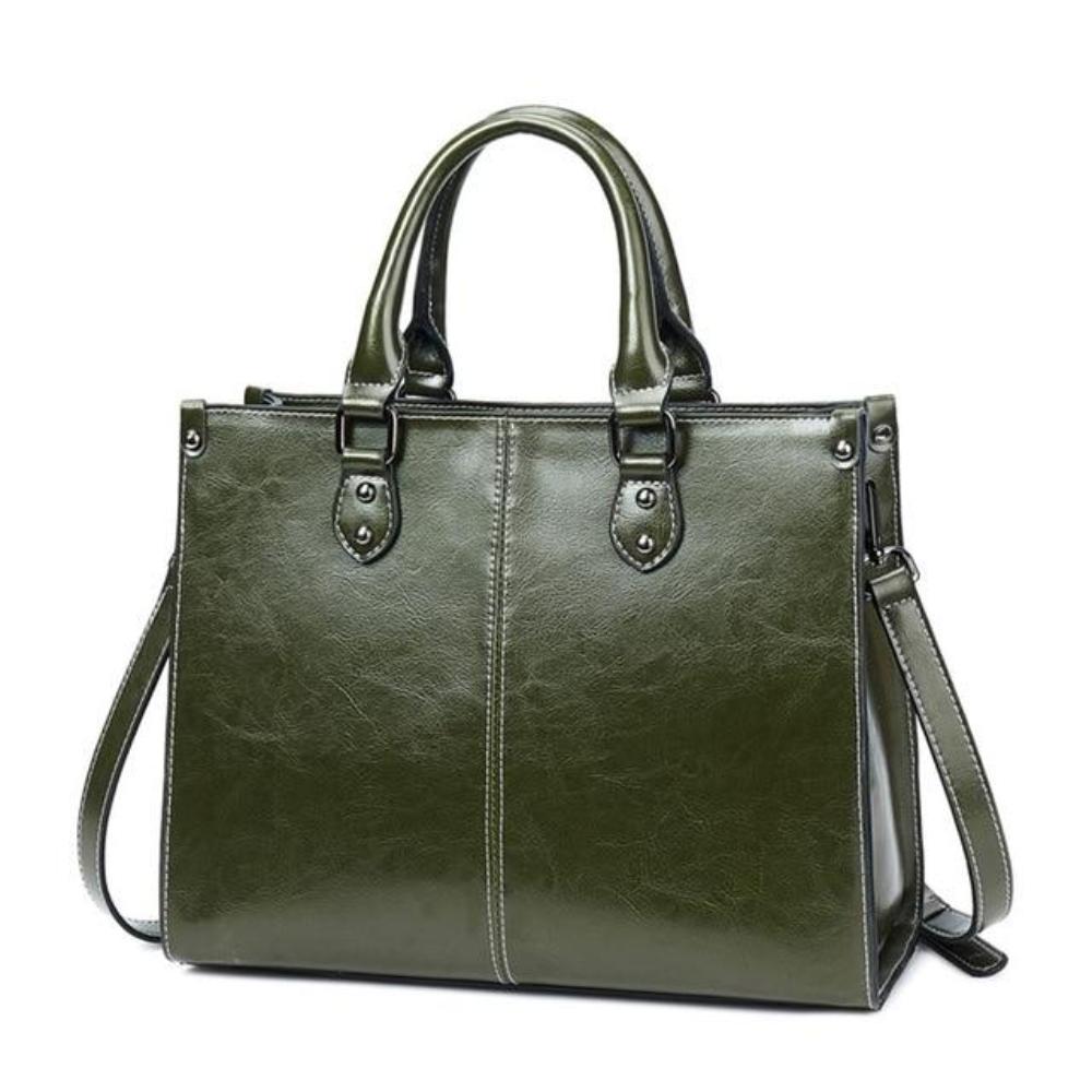 Grace™ | Classic Leather Finish Tote Bag