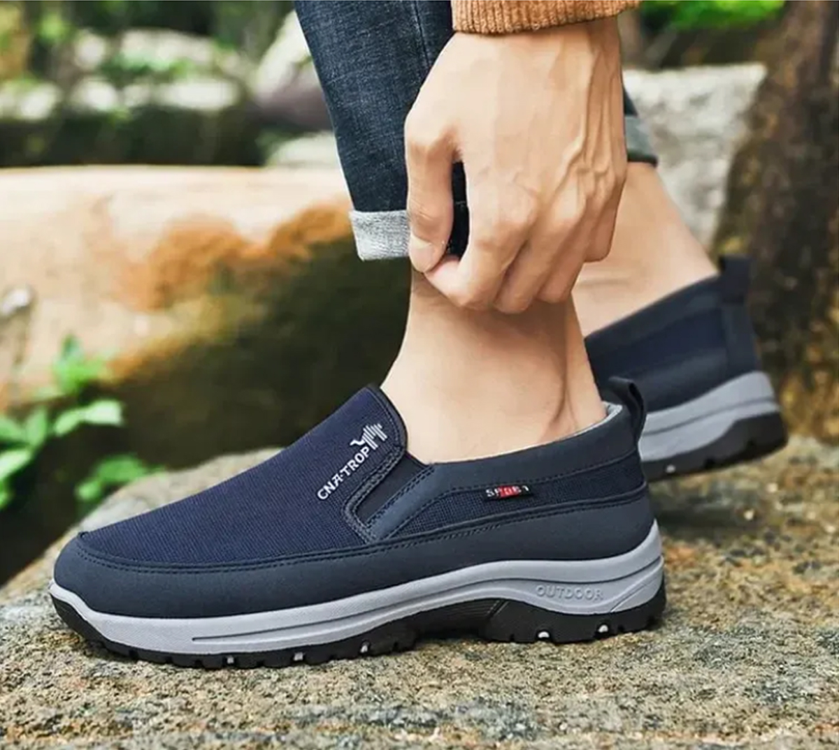 🔥LAST DAY 70% OFF🔥Men's Arch Support & Breathable and Light & Non-Slip Shoes - Proven Plantar Fasciitis, Foot and Heel Pain Relief