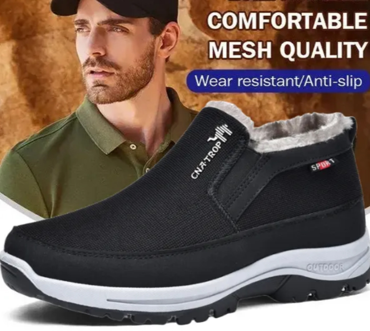 🔥LAST DAY 70% OFF🔥Men's Arch Support & Breathable and Light & Non-Slip Shoes - Proven Plantar Fasciitis, Foot and Heel Pain Relief