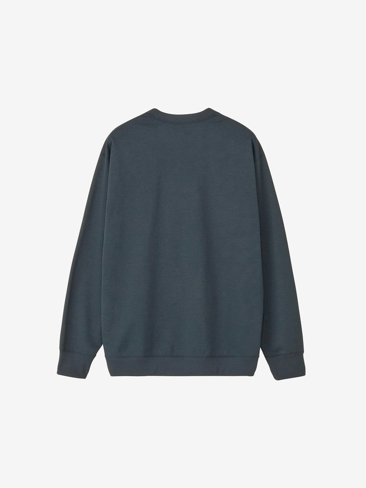 スモールロゴヘザースウェットクルー（ユニセックス）