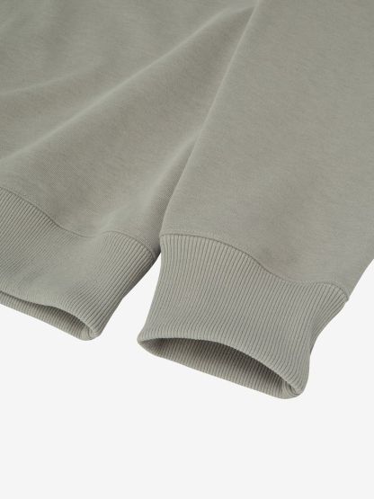 スモールロゴヘザースウェットクルー（ユニセックス）