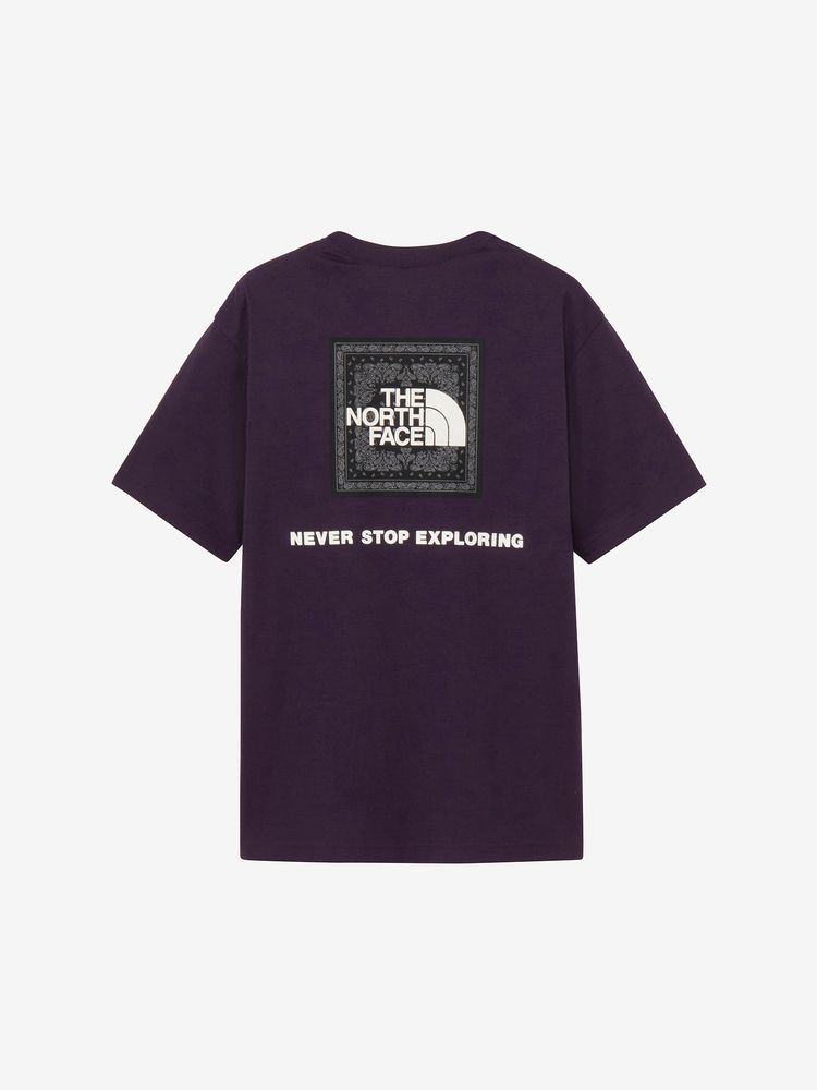 ショートスリーブバンダナスクエアロゴティー（メンズ）