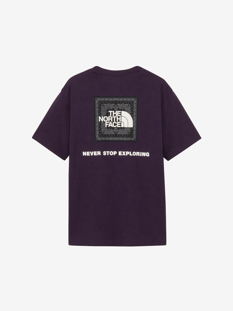 ショートスリーブバンダナスクエアロゴティー（メンズ）