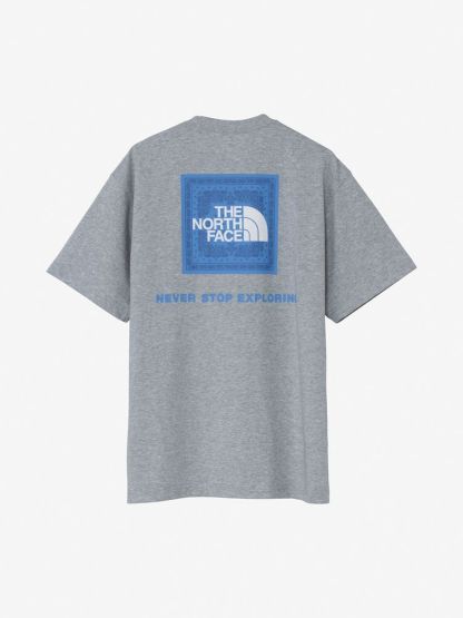 ショートスリーブバンダナスクエアロゴティー（メンズ）