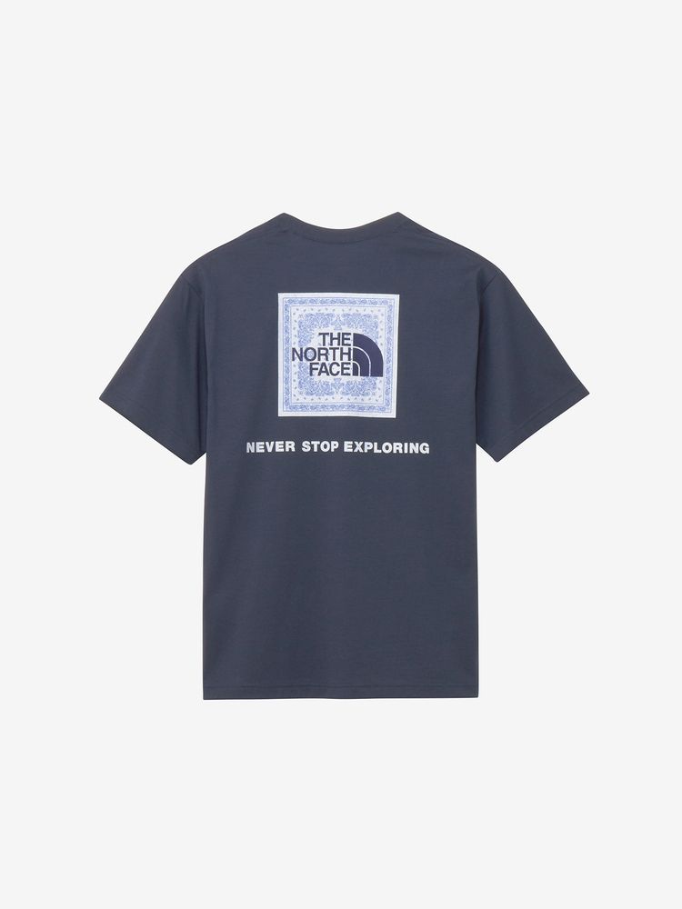 ショートスリーブバンダナスクエアロゴティー（メンズ）