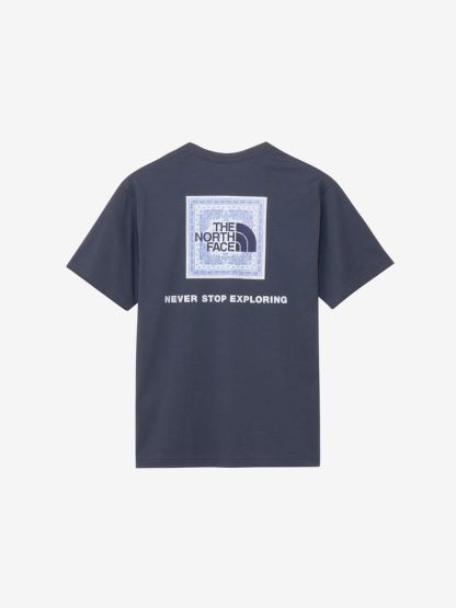 ショートスリーブバンダナスクエアロゴティー（メンズ）