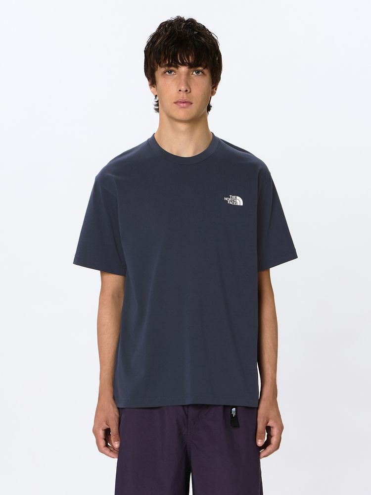 ショートスリーブバンダナスクエアロゴティー（メンズ）