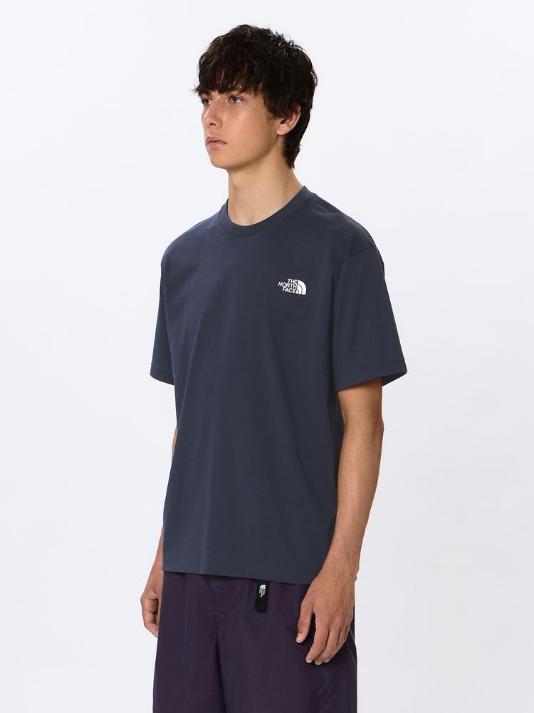 ショートスリーブバンダナスクエアロゴティー（メンズ）