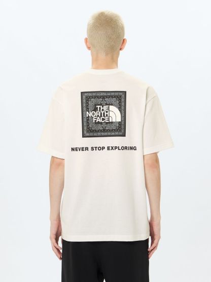 ショートスリーブバンダナスクエアロゴティー（メンズ）