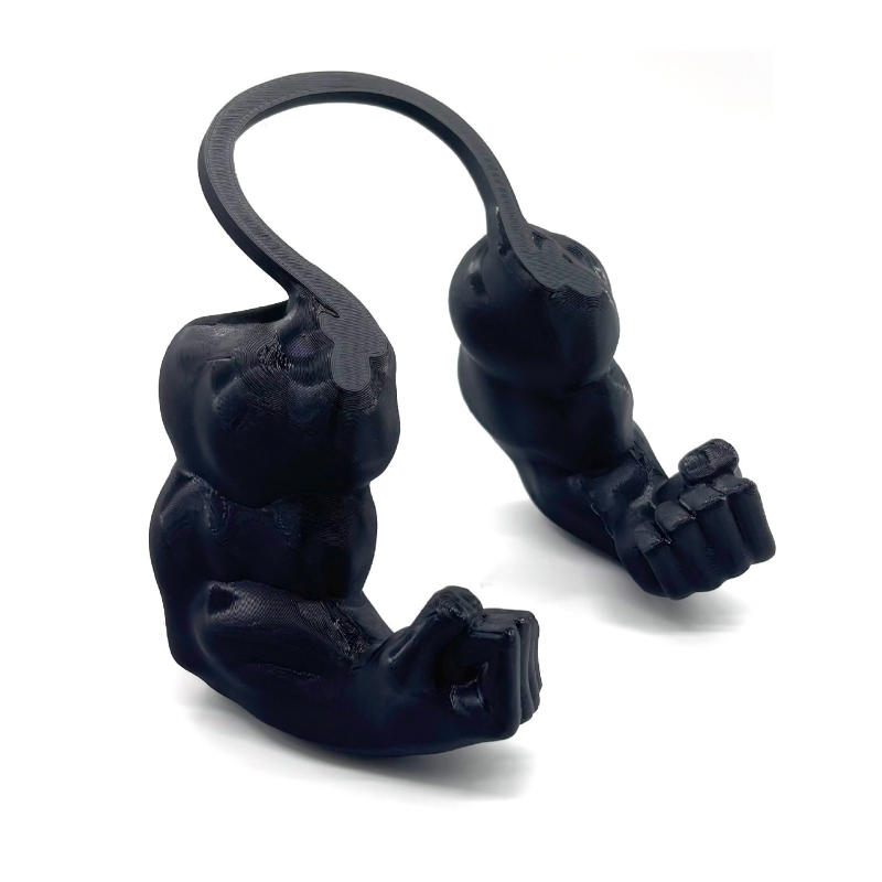 Human Arm for Cat Bodybuilder Funny Fake Cat Hand Toy for Home Decor and Gifts