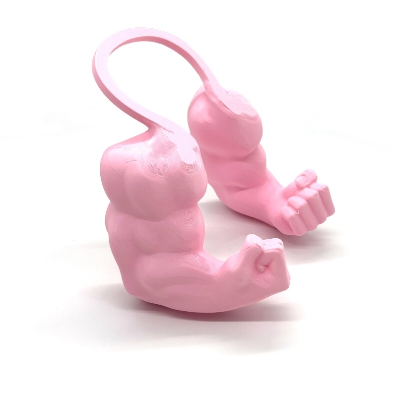 Human Arm for Cat Bodybuilder Funny Fake Cat Hand Toy for Home Decor and Gifts