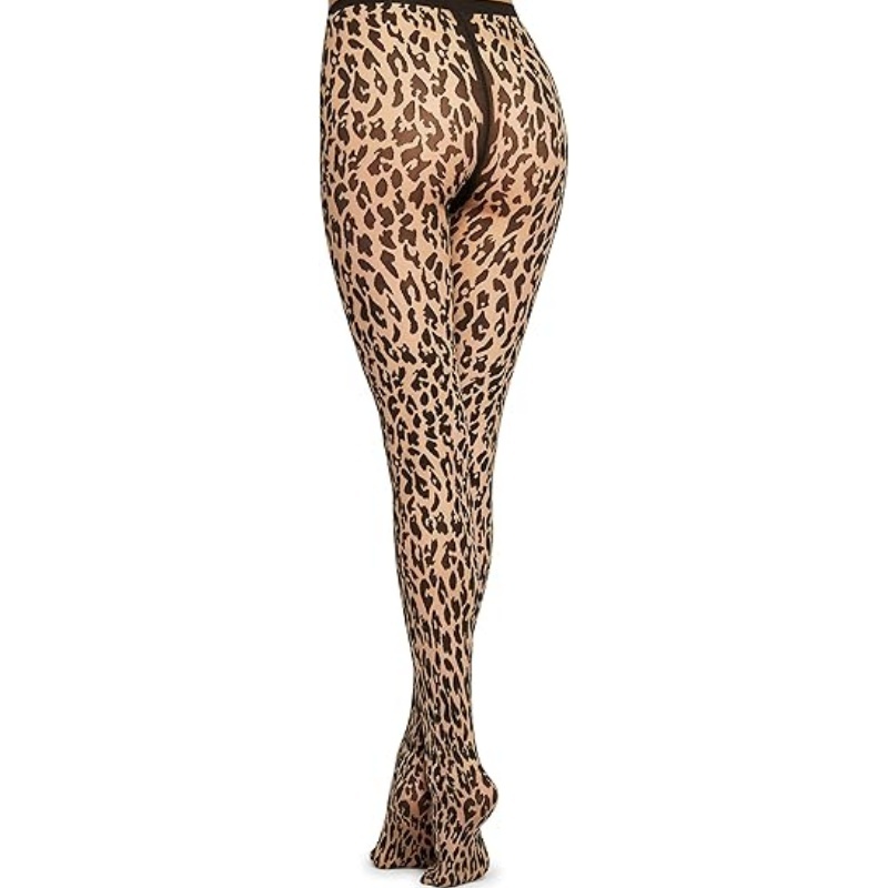 Leopard Pattern Tights for Women Fashion Style
