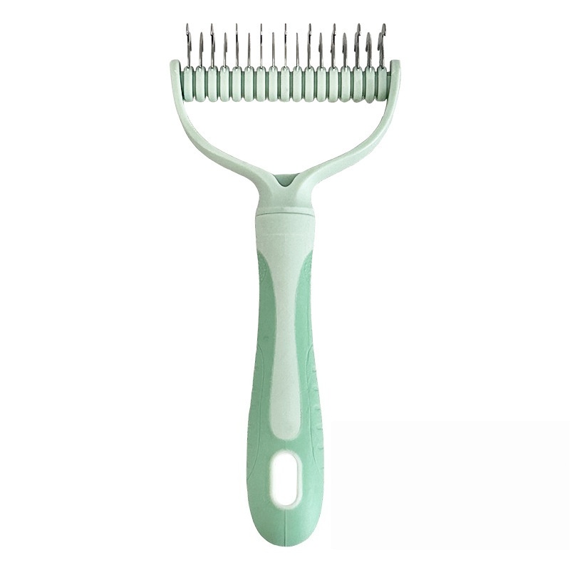 Pet Dematting Comb Double Sided Grooming Tool