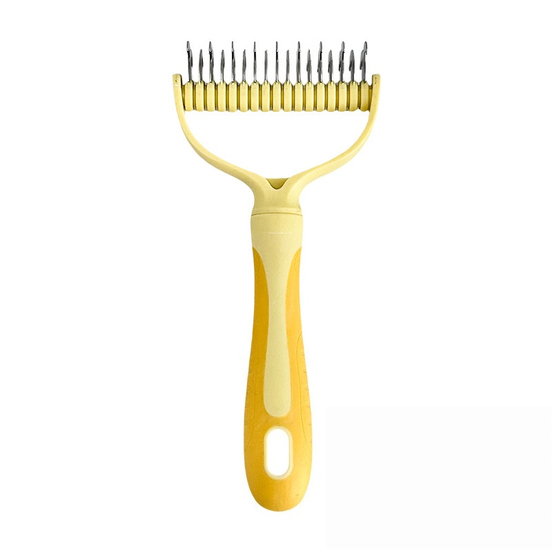 Pet Dematting Comb Double Sided Grooming Tool