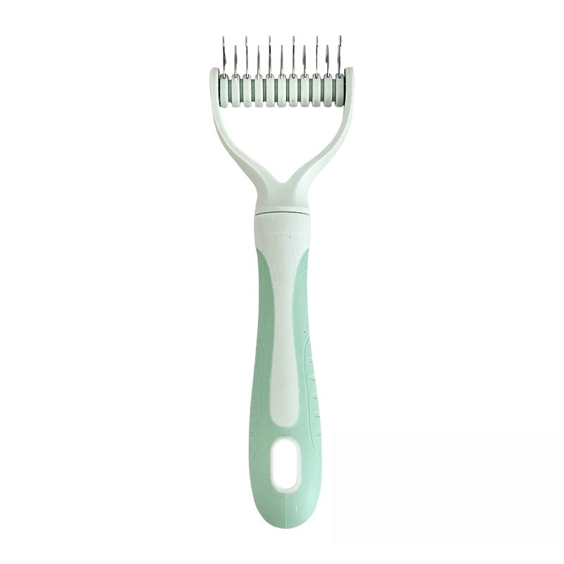 Pet Dematting Comb Double Sided Grooming Tool